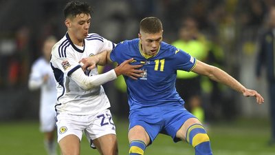 Україна не обіграла Шотландію та фінішувала другою в Лізі Націй: турнірна таблиця