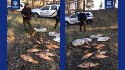 Черкаські патрульні спіймали браконьєра Черкаські патрульні спіймали браконьєра