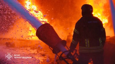 Атака РФ по об'єкту критичної інфраструктури у Чернігові