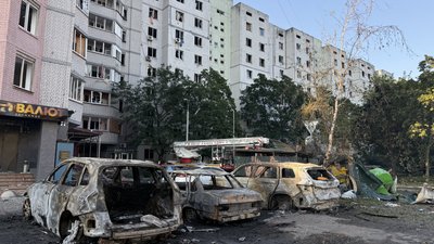 Дарницький район після обстрілу