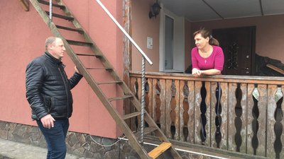 Жителька Сапанова Валентина Заєць