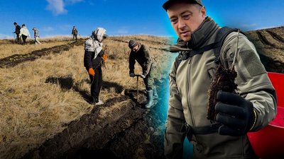 Ліси на Чернігівщині: на території Срібнянської громади висадили 12,5 тисяч сіянців дерев