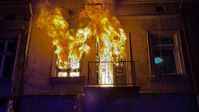 Пожежа в Стрию