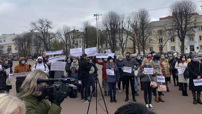 Участь в акції взяли понад 150 людей Участь в акції взяли понад 150 людей