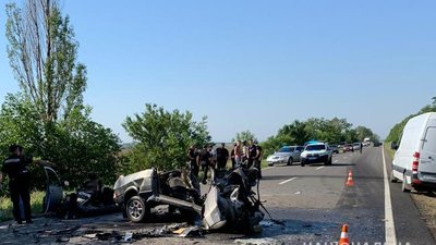 На Одещині в ДТП загинуло шестеро людей