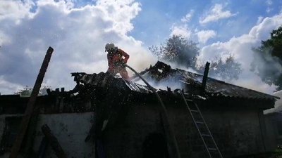 Під час гасіння пожежі на Кіровоградщині врятували 2-х чоловіків