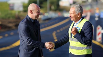 У Тернополі відкрили для проїзду Гаївський міст У Тернополі відкрили для проїзду Гаївський міст