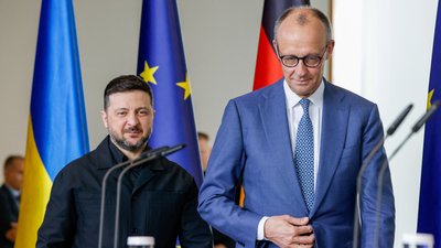 Фрідріх Мерц, Володимир Зеленський