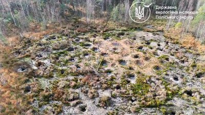 Пошкоджено майже 0,7 Га земель на Рівненщині внаслідок незаконного видобутку бурштину