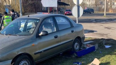 Аварія у селі Струмівка за участі нетверезого водія