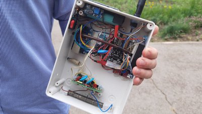 Школяр з Полтави створив дешеву метеостанцію Школяр з Полтави створив дешеву метеостанцію