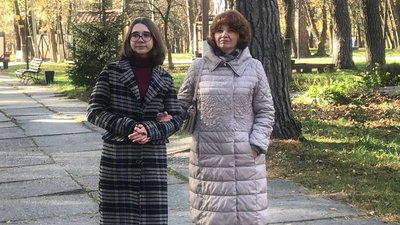 Переселенці зі Сватового Олена та Ганна Статко обрали Житомир замість Європи
