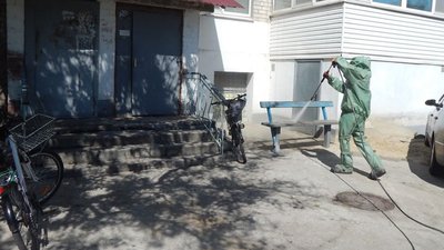 На Херсонщині за добу рятувальники обробили понад 130 соціальних об'єктів На Херсонщині за добу рятувальники обробили понад 130 соціальних об'єктів