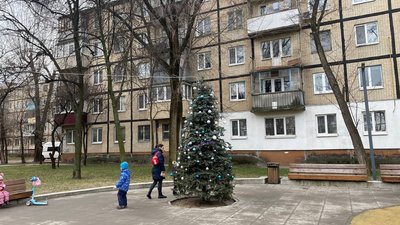 Без головної ялинки. Як виглядають новорічні дерева у районах Дніпра та області Без головної ялинки. Як виглядають новорічні дерева у районах Дніпра та області