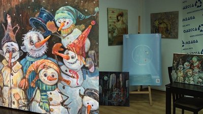 В Одесі презентують благодійну виставку, аби зібрати гроші для хворих на COVID-19