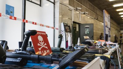 У київському метро для пасажирів провели безпекові тренінги У київському метро для пасажирів провели безпекові тренінги
