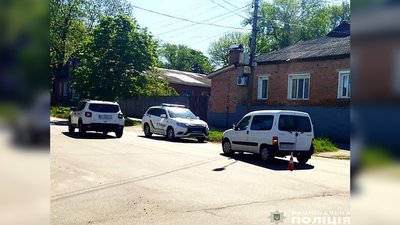 Місце ДТП на Прилуччині 30 квітня