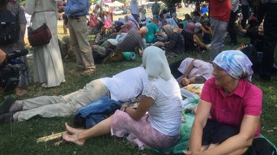УПЦ МП провела Хресну ходу в Києві, рух транспорту відновили УПЦ МП провела Хресну ходу в Києві, рух транспорту відновили