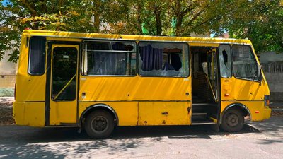маршрутка, Нікополь, атаки РФ