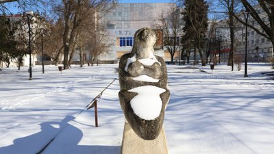 Херсон, погода, природа, зима, лютий