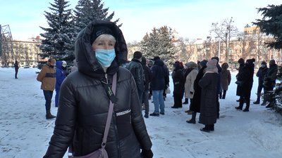 Учасниця акції Ганна Голуб