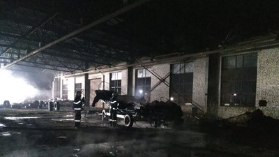 У Миколаєві в ангарі згорів катер У Миколаєві в ангарі згорів катер