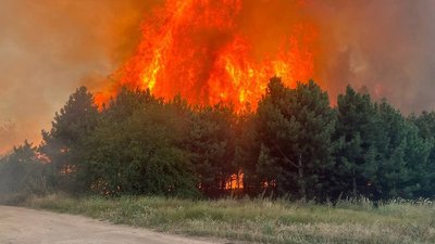 За добу обстріли російськими військами спричинили дві пожежі на Миколаївщині