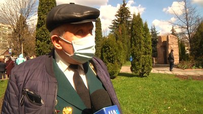 У Житомирі ліквідатори аварії на Чорнобильській АЕС висадили 35 кущів троянд