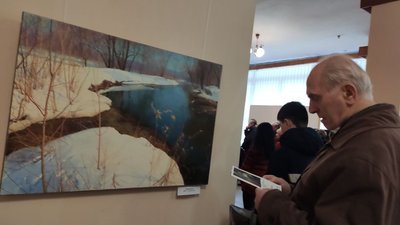 У Тернополі презентували персональну виставку харківського художника У Тернополі презентували персональну виставку харківського художника