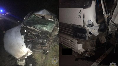 Виїзд на зустрічну: на Рівненщині після зіткнення з вантажівкою загинув водій