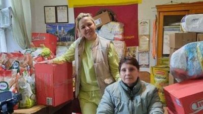 Допомога Миколаївщині. Люди з інвалідністю отримали гуманітарний вантаж Допомога Миколаївщині. Люди з інвалідністю отримали гуманітарний вантаж
