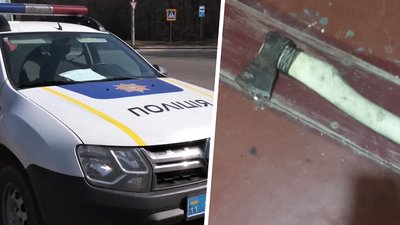 Харків'янин, якого вмовили не стрибати з балкона, зустрів патрульних із сокирою