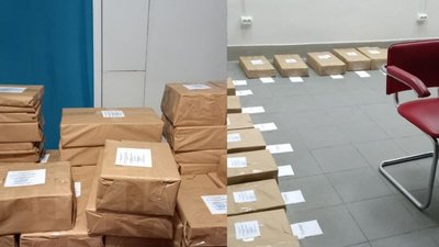 На ТВК у Черкасах почали звозити бюлетені для повторного голосування