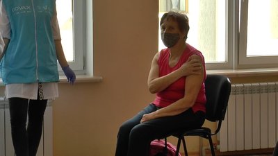 Масова вакцинація від COVID-19: як працював центр щеплення у Полтаві у перший день Масова вакцинація від COVID-19: як працював центр щеплення у Полтаві у перший день