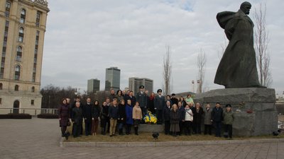 Українські дипломати в РФ вшанували пам'ять Кобзаря