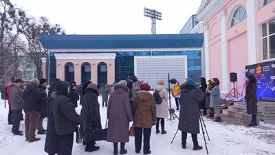 У Полтаві вшанували убитих за часів Голокосту У Полтаві вшанували убитих за часів Голокосту