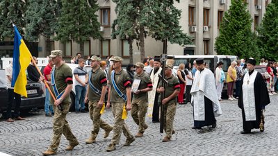 В Ужгороді попрощалися із полеглим на війні Романом Риляковим