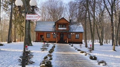 Санта, ельфи та білий ведмідь: як працює зимова резиденція біля Луцька Санта, ельфи та білий ведмідь: як працює зимова резиденція біля Луцька