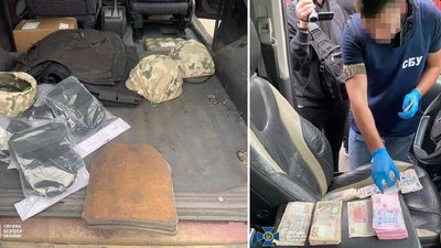 СБУ на Хмельниччині викрила схему продажу гуманітарки: бронежилетів, військового спорядження та автівок