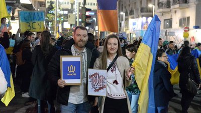 Житель Ізраїлю, родом із Запоріжжя, влаштував безстрокову акцію на підтримку України