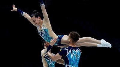 Житомирянки Ілона Шелест і Олександра Мохорт – срібні призерки Чемпіонату світу з аеробіки Житомирянки Ілона Шелест і Олександра Мохорт – срібні призерки Чемпіонату світу з аеробіки