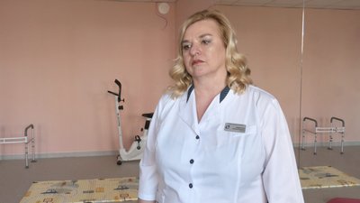 У Луцькій дитячій поліклініці колишній басейн відремонтували під зал фізичної терапії — Оксана Лєщинська У Луцькій дитячій поліклініці колишній басейн відремонтували під зал фізичної терапії — Оксана Лєщинська