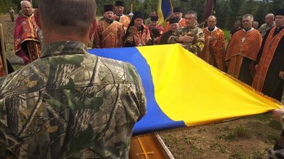 Прощання з бійцем Віталієм Мамуньком Прощання з бійцем Віталієм Мамуньком