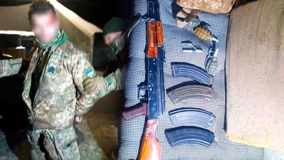 Пішов у СЗЧ зі зброєю: на Чернігівщині затримали військового ЗСУ