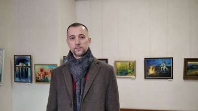 У художньому музеї представили роботи тернопільського живописця