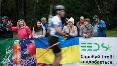 Уболівальники на чемпіонаті України з біатлону Уболівальники на чемпіонаті України з біатлону