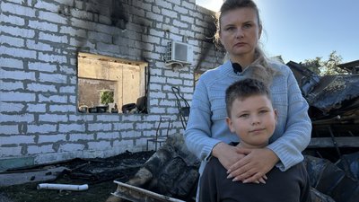 Будинок родини із Кременчука повністю згорів внаслідок обстрілу