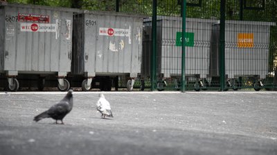 В Запоріжжі облаштували "взірцевий" майданчик для роздільного збору сміття