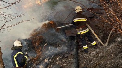 У селі на Тернопільщині згоріла будівля