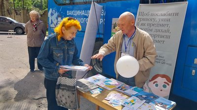 У Сумах всім охочим міряли рівень цукру і тиск